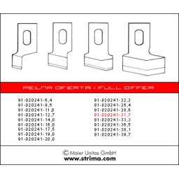 Nůž 91-020241-31.7 MAIER