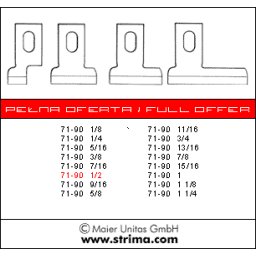 Nůž 71-90 1/2 HSS MAIER