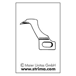Chapač/kličkař pro overlock 548231 MAIER