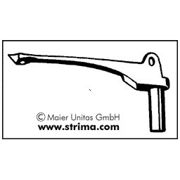 Chapač/kličkař pro overlock 81071415 MAIER