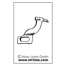 Chapač/kličkař pro overlock 548232 MAIER