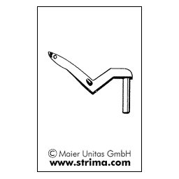 Chapač/kličkař pro overlock 34584 MAIER