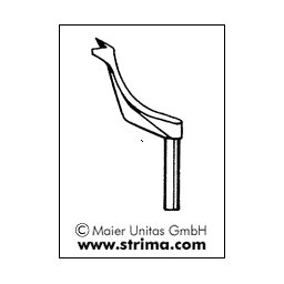Chapač/kličkař pro overlock 204704 (3) MAIER