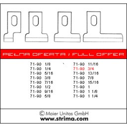 Nůž 71-90 3/4 HSS MAIER