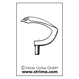 Chapač/kličkař pro overlock 236504 A MAIER