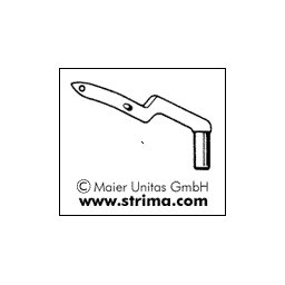 Chapač/kličkař pro overlock 209213-0-00 MAIER
