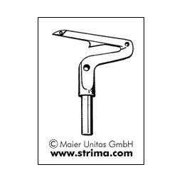 Chapač/kličkař pro overlock 2109308 MAIER