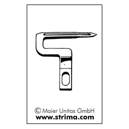 Chapač/kličkař pro overlock 410452 MAIER