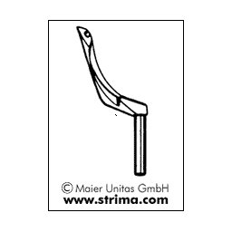 Chapač/kličkař pro overlock 204990 (12) MAIER