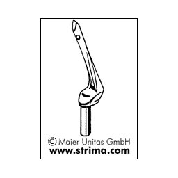Chapač/kličkař pro overlock 155243-001(H) MAIER