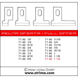 Nůž 71-90 1 1/4 HSS MAIER