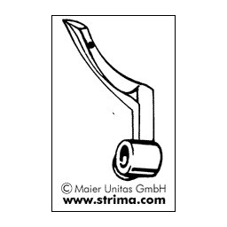 Chapač/kličkař pro overlock 147936-001 MAIER