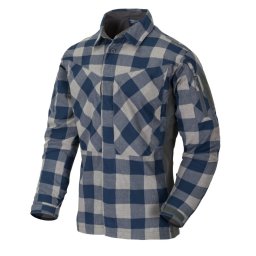 Košile MBDU flanel SLATE BLUE CHECKERED vel. S