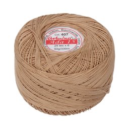 Příze pro frivolitky Ada 15 50 g - 0407