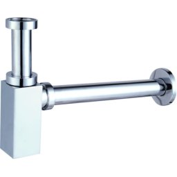 Max Umyvadlový sifon designový chrom, hranatý T13