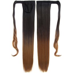 Girlshow Culík, cop s omotávkou rovný OMBRE - odstín Black T 27