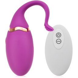 SCALA VELKÉ VIBRAČNÍ VAGINÁLNĚ-ANÁLNÍ VAJÍČKO NA DÁLKOVÉ OVLÁDÁNÍ - 10 FUNKCÍ - 79050603