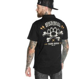 tričko pánské HYRAW - Graphic - POLO KNUCKLEDUSTER - SS21-M30-PL