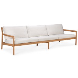 Ethnicraft designové zahradní sedačky Teak Jack Sofa (šířka 265 cm)