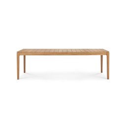 Ethnicraft designové zahradní stoly Teak Bok Outdoor Dining Table (250 x 100 cm)