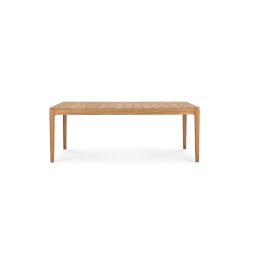 Ethnicraft designové zahradní stoly Teak Bok Outdoor Dining Table (200 x 100 cm)