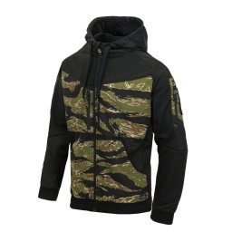 Mikina ROGUE ČERNÁ/TIGER STRIPE vel. L