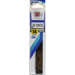návazec Owner S-363,háček č.12,vlasec 0.12mm(10ks)