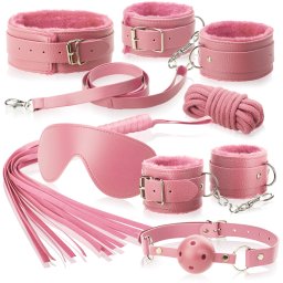 SCALA VELKÁ KOŽENÁ SADA DOPLŇKŮ BDSM - 71355622