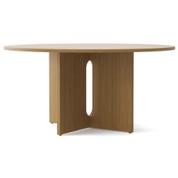 Audo Copenhagen designové jídelní stoly Androgyne Dining Table (Ø 150 cm)