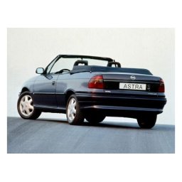 lemy blatníků Opel Astra F Cabrio 1992-1999