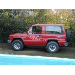 lemy blatniku Isuzu Trooper