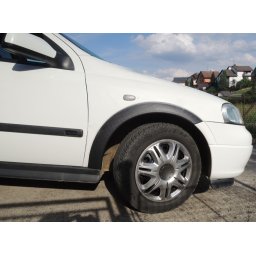 Plastové lemy blatníku Opel Astra G 1998-2009 Combi