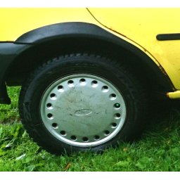 Plastové zadní lemy blatníku Ford Fiesta 1989-2001 5dveřová
