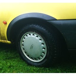 Plastové lemy blatníku Ford Fiesta, Mazda 121. 1996-2001 3 dveřová