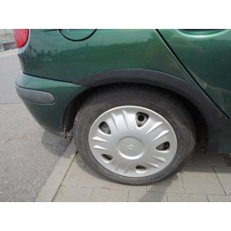 Plastové lemy blatníků Renault Mégane 5dv. hatchback, sedan 99-03, facelift
