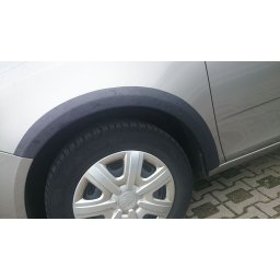 Plastové lemy Škoda Fabia II 06-14 combi
