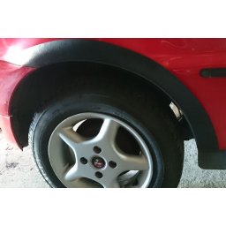 Plastové zadní lemy blatníku VW Polo 6N, 6N2 3dveř. 1994-1999