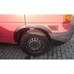 Plastové lemy blatníku VW Transporter, T4, Caravelle 1990-2003