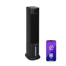 Klarstein Skytower Grand Smart, ochlazovač vzduchu, 80 W, 480 m³/h, 8 litrů, přenosný