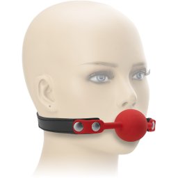 SCALA KOŽENÝ NASTAVITELNÝ ROUBÍK SE SILIKONOVÝM BALONKEM - 71460756