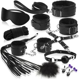 SCALA VYJÍMEČNĚ ELEGANTNÍ BOHATÁ SADA PRO SKUTEČNÉ MILOVNÍKY BDSM BONDAGE - 78528465