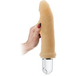 SCALA SUPER MĚKKÝ A JEMNÝ VIBRÁTOR Z KŮŽE CYBERSKIN - 10 FUNKCÍ - 78667234