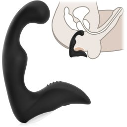 SCALA ERGONOMICKÝ ANÁLNÍ VIBRÁTOR DVOSYSTÉMOVÝ MASAŽÉR PROSTTATY A HRÁZE – 73154129