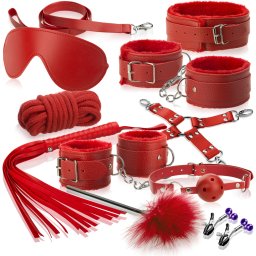SCALA VYJÍMEČNĚ ELEGANTNÍ BOHATÁ SADA PRO SKUTEČNÉ MILOVNÍKY BDSM BONDAGE - 74188695