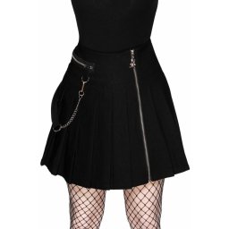 sukně dámská KILLSTAR - Savage - BLACK - KSRA002931