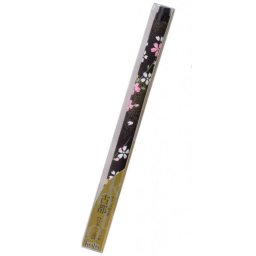 Japonské kaligrafické pero KOTO Pink Flowers černé 17,6 cm