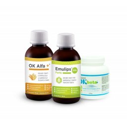 Absorb Pack ( OK Alfa+ 115 ml, Emulips Forte XXL 120 ml, OK Beta+ 150 g. )