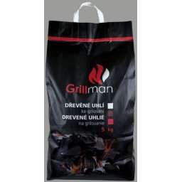GRILLMAN Dřevěné uhlí 5 kg