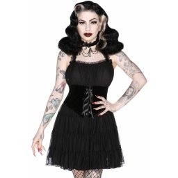 šaty dámské KILLSTAR - Skye Scraper Burlesque - KSRA002921