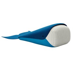 EO designové dětské sedací vaky Whale Large